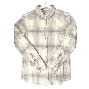 Marine Layer Shay Overshirt Plaid Shirt Size XS
